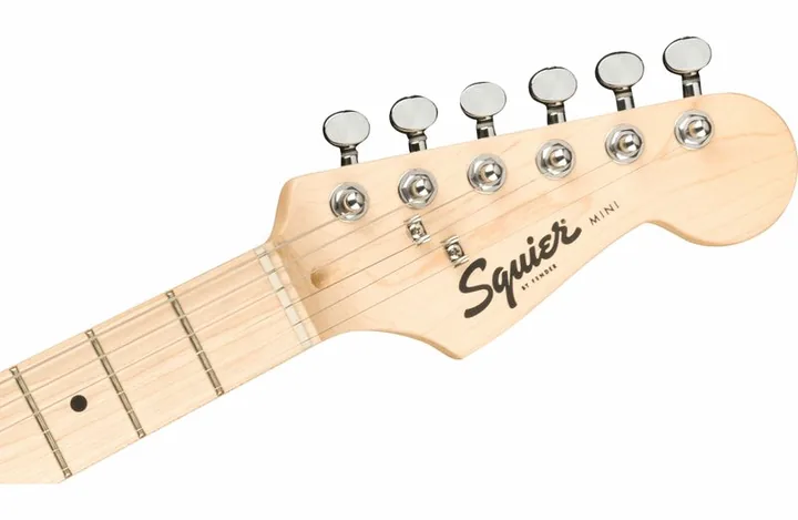 Squier Mini Jazzmaster MN DBL, vista posteriore del corpo