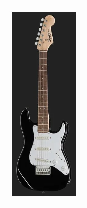 Squier Mini Strat V2 BK IL, pickup e manopole dei controlli
