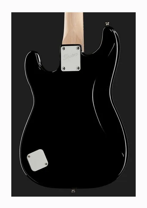Squier Mini Strat V2 BK IL, capotasto e prime posizioni della tastiera