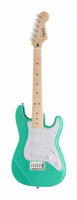 Squier Mini Strat MN SFMG visto di fronte