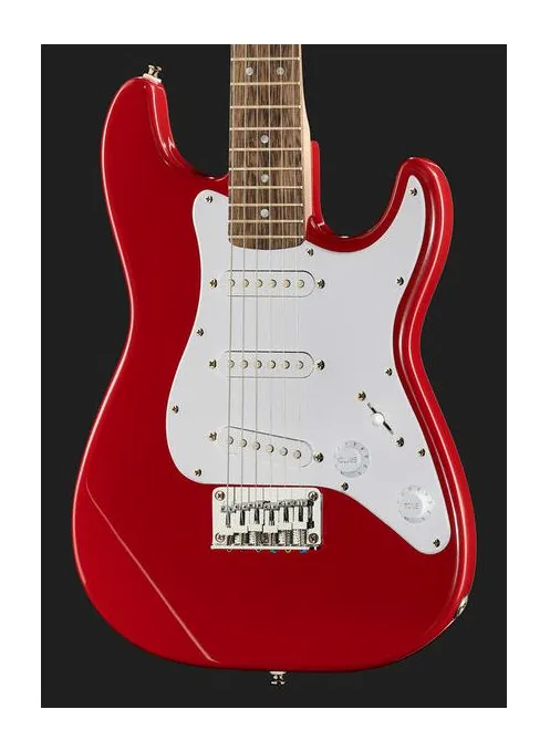 Squier Mini Stratocaster IL DR, pickup e manopole dei controlli