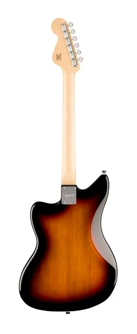 Squier Paranormal Electric VI 3CSB, vista posteriore del corpo