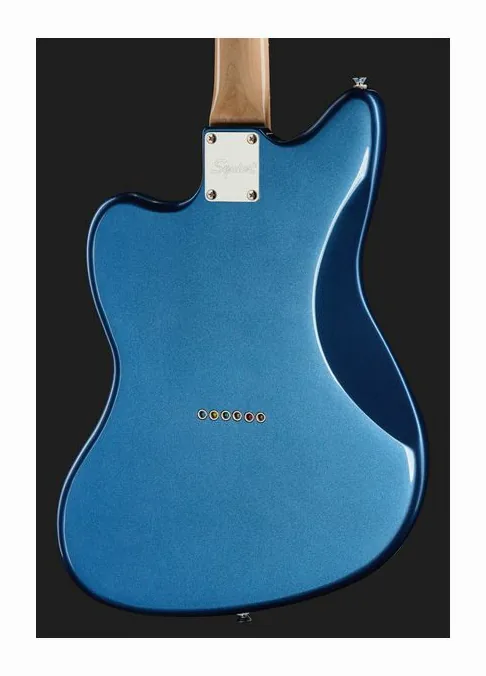 Squier Paranormal Jazzmaster XII LPB, paletta con meccaniche e logo