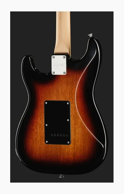 Squier Paranormal Strat Deluxe 3CSB, selettore pickup e jack di uscita
