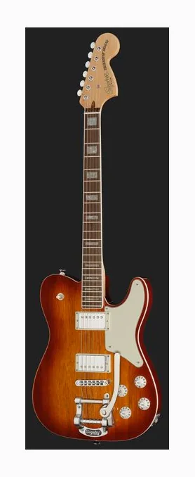 Squier Paranormal Trouble Tele HSB, profilo laterale del corpo