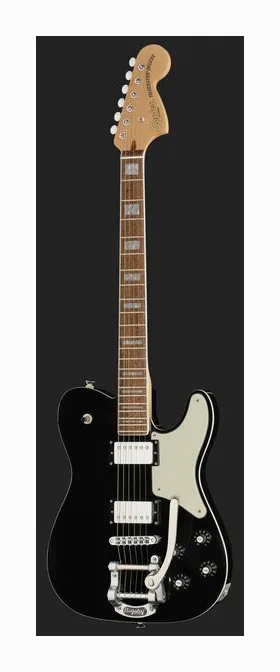 Squier Paranormal Trouble Tele BLK, capotasto e prime posizioni della tastiera
