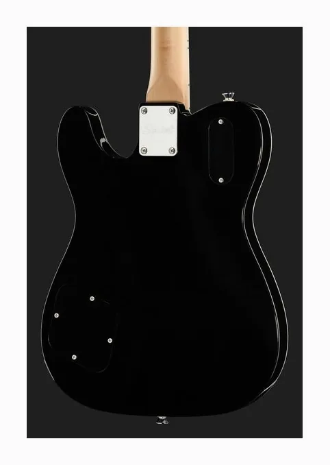 Squier Paranormal Trouble Tele BLK, curve del body viste dall'alto