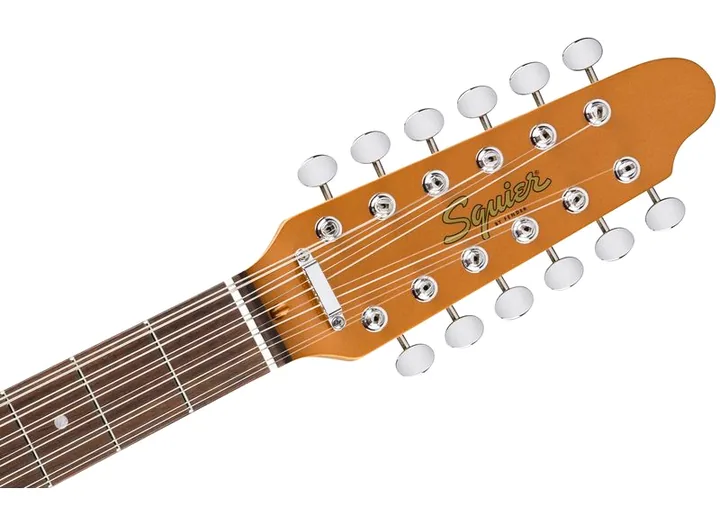 Squier Paranormal Troy V Leeuwen Tele, profilo laterale del corpo
