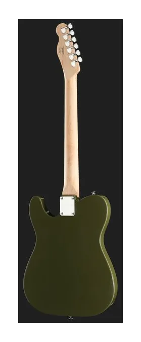 Squier Sonic Esquire H LRL OLV, manico e tastiera visti di lato