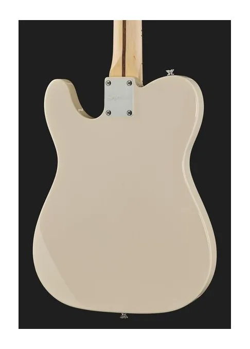 Squier Sonic Esquire H Arctic White, vista posteriore del corpo