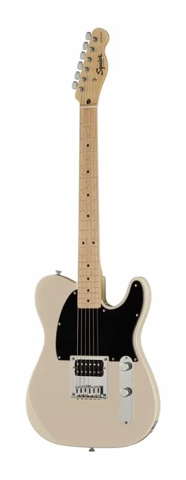 Squier Sonic Esquire H Arctic White fotografato frontalmente