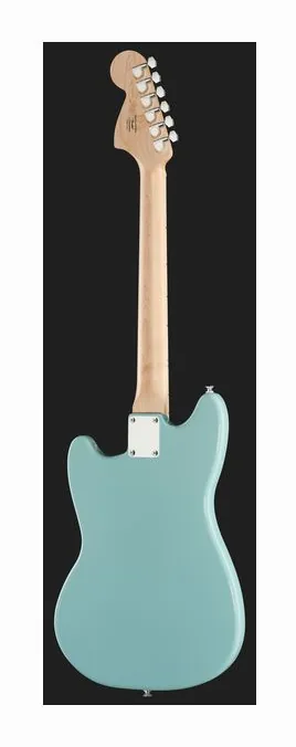 Squier Sonic Mustang MN DPB, manico e tastiera visti di lato
