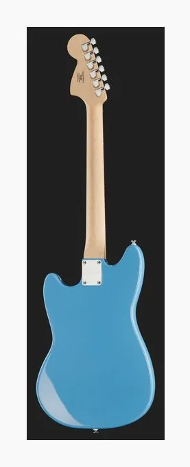 Squier Sonic Mustang HH California BL, paletta con meccaniche e logo