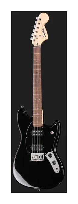 Squier Sonic Mustang HH LRL BLK, selettore pickup e jack di uscita