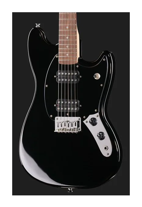 Squier Sonic Mustang HH LRL BLK, capotasto e prime posizioni della tastiera