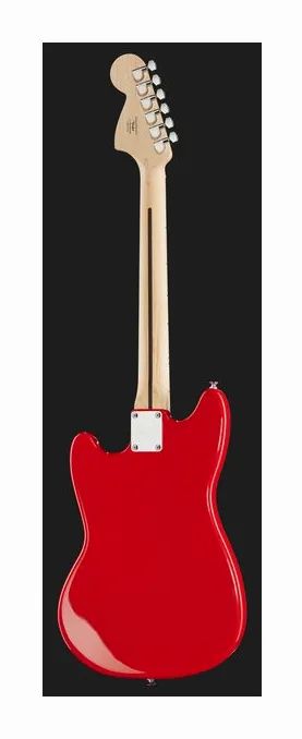 Squier Sonic Mustang MN Torino Red, vista posteriore del corpo