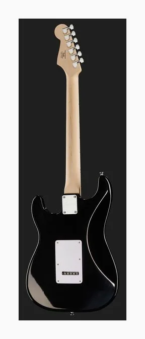 Squier Sonic Strat MN Black, selettore pickup e jack di uscita