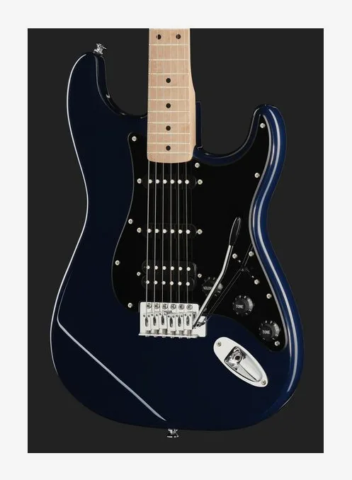 Squier Sonic Strat HSS MN MNB, selettore pickup e jack di uscita