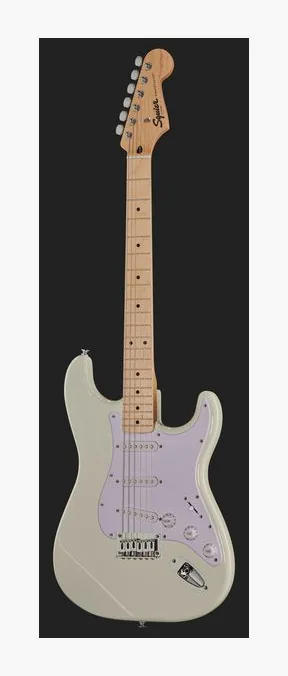 Squier Sonic Strat HT Arctic White, capotasto e prime posizioni della tastiera