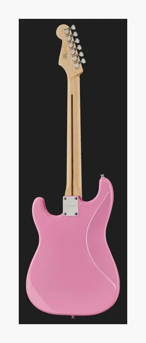 Squier Sonic Strat HT H Flash Pink, pickup e manopole dei controlli