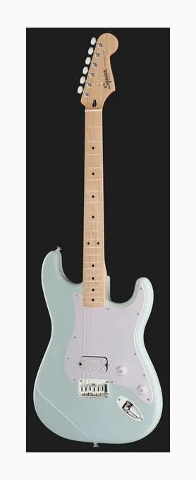 Squier Sonic Strat HT H MN SNB, capotasto e prime posizioni della tastiera