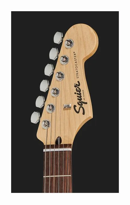 Squier Sonic Strat HT Torino Red, profilo laterale del corpo
