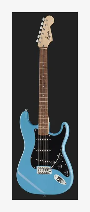 Squier Sonic Strat LRL California BL, ponte e meccaniche di intonazione