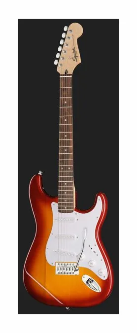 Squier Sonic Strat LRL WPG SSB, pickup e manopole dei controlli