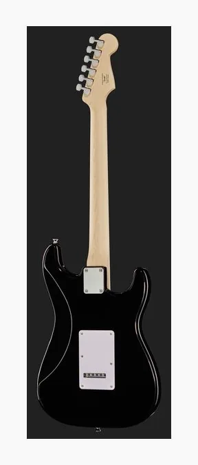 Squier Sonic Strat MN LH Black, selettore pickup e jack di uscita