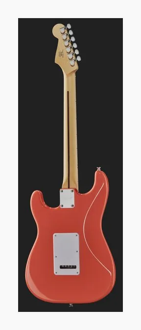 Squier Sonic Strat HSS TCoral, selettore pickup e jack di uscita