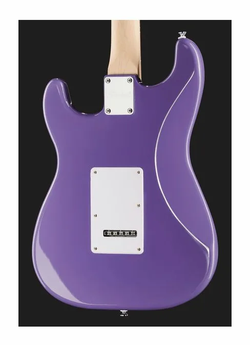 Squier Sonic Strat LRL Ultraviolet, ponte e meccaniche di intonazione