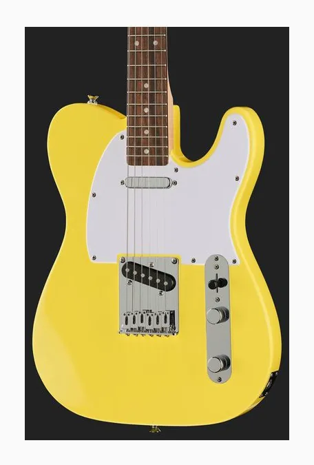 Squier Sonic Tele LRL CY, paletta con meccaniche e logo
