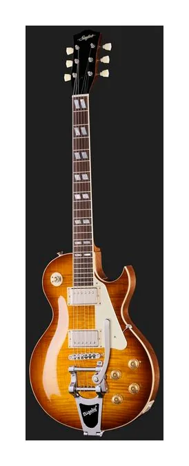 Stanford CR Fleetwood Amber Burst B7, curve del body viste dall'alto
