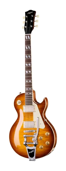 Stanford CR Fleetwood Amber Burst B7 fotografato frontalmente