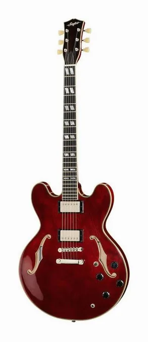 Stanford CR Thinline 35 Cherry fotografato frontalmente