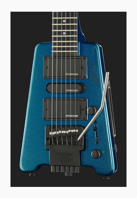 Steinberger Guitars Gt-Pro Deluxe FB, corpo e verniciatura in primo piano