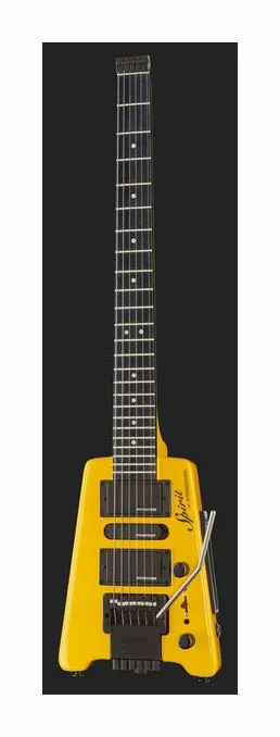 Steinberger Guitars GT-Pro Deluxe HY, curve del body viste dall'alto