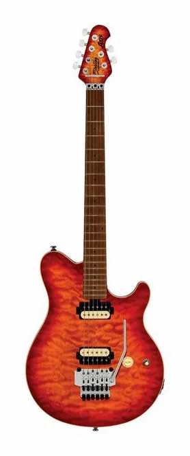 Sterling by Music Man Axis AX50 QM LVB visto di fronte