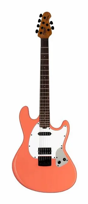 Sterling by Music Man Fluff StingRay RTR visto di fronte