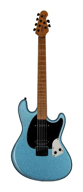 Sterling by Music Man Fluff StingRay ABB in primo piano frontale