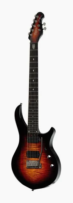 Sterling by Music Man Majesty 207XFM Tiger Eye, selettore pickup e jack di uscita