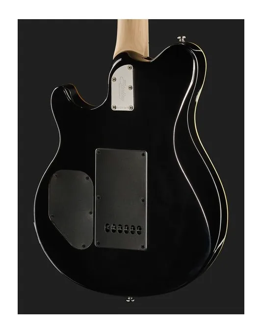 Sterling by Music Man S.U.B. Axis AX3 Trans Black, pickup e manopole dei controlli