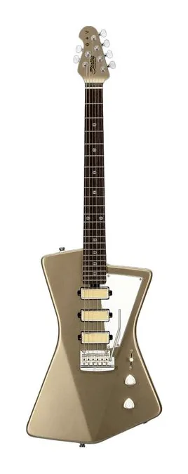 Sterling by Music Man St. Vincent Goldie CSH fotografato frontalmente