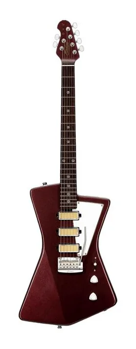 Sterling by Music Man St. Vincent Goldie VLT visto di fronte