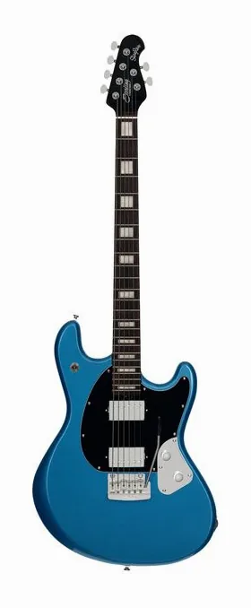 Sterling by Music Man StingRay Baritone TLB, curve del body viste dall'alto