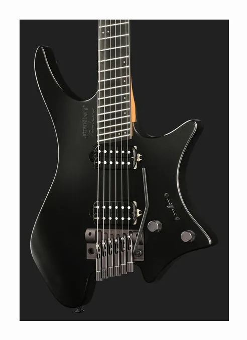 Strandberg Boden Metal NX 6 Tremolo BK, curve del body viste dall'alto