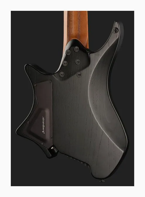 Strandberg Boden Original N2.8 BK Denim, corpo e verniciatura in primo piano