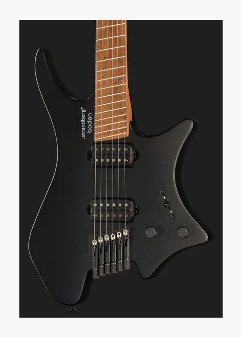 Strandberg Boden Standard N2.6 Black, curve del body viste dall'alto