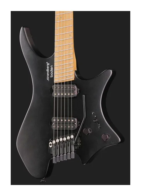 Strandberg Boden Standard N2.6T Black, corpo e verniciatura in primo piano