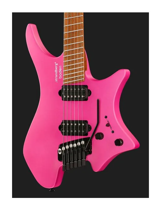 Strandberg Boden Standard N2.6T Fuchsia, pickup e manopole dei controlli
